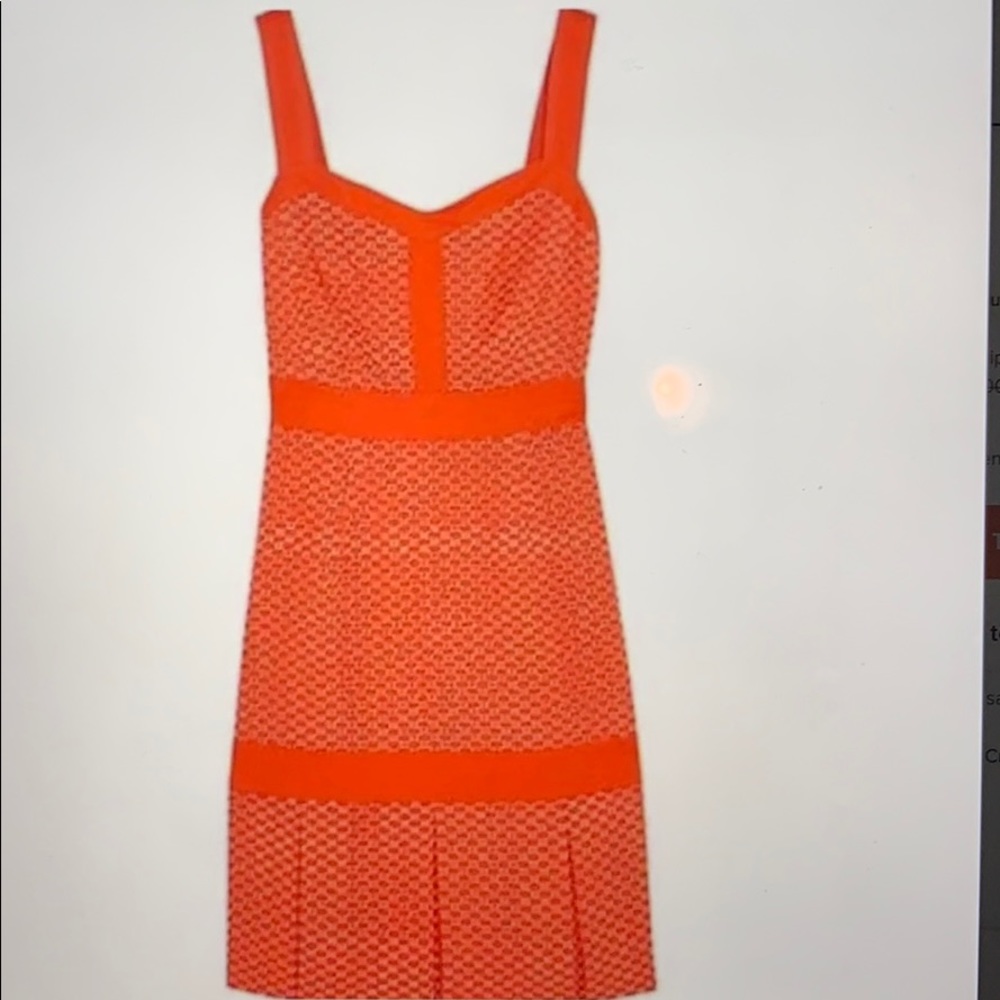 Tory Burch Berdine Dress in Habanero Pepper NWOT
